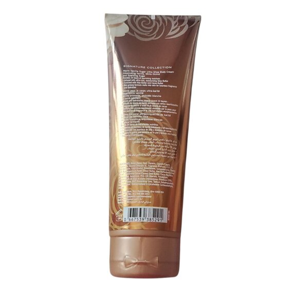 Bath & Body Works Warm Vanilla Sugar 24 Hour Ultra Shea Body Cream - Picture 2 of 2